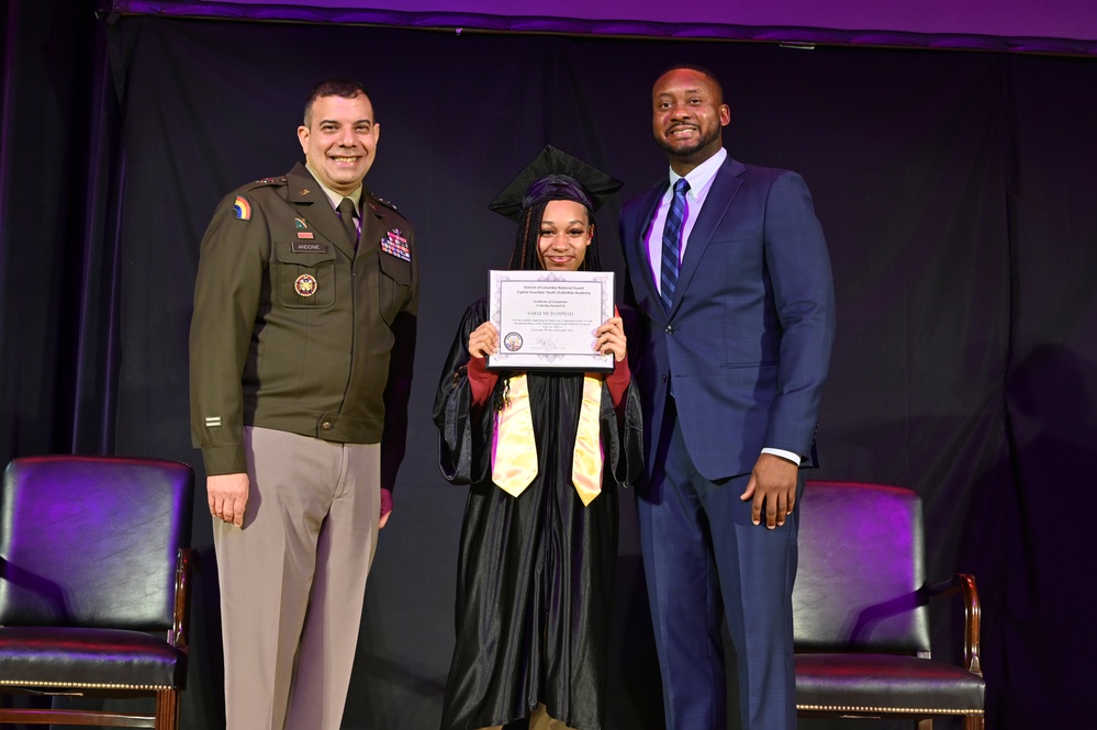 District of Columbia National Guard Capital Guardian Youth Challenge Academy Class 61 Residential Phase Commencement Ceremony
