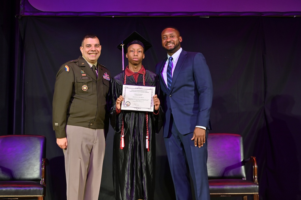 District of Columbia National Guard Capital Guardian Youth Challenge Academy Class 61 Residential Phase Commencement Ceremony