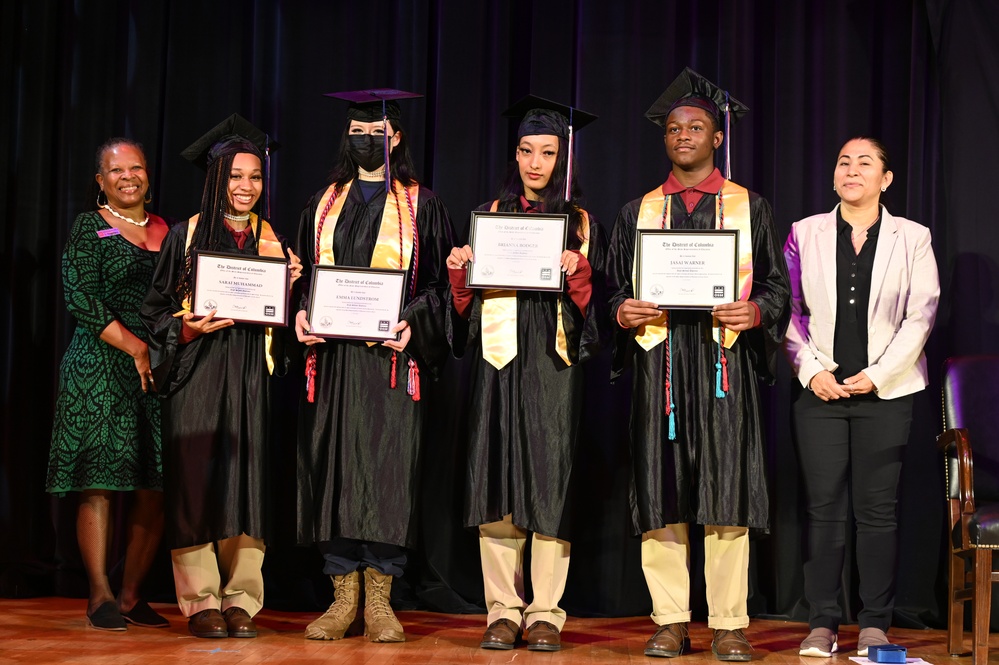 District of Columbia National Guard Capital Guardian Youth Challenge Academy Class 61 Residential Phase Commencement Ceremony