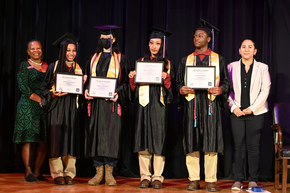 District of Columbia National Guard Capital Guardian Youth Challenge Academy Class 61 Residential Phase Commencement Ceremony