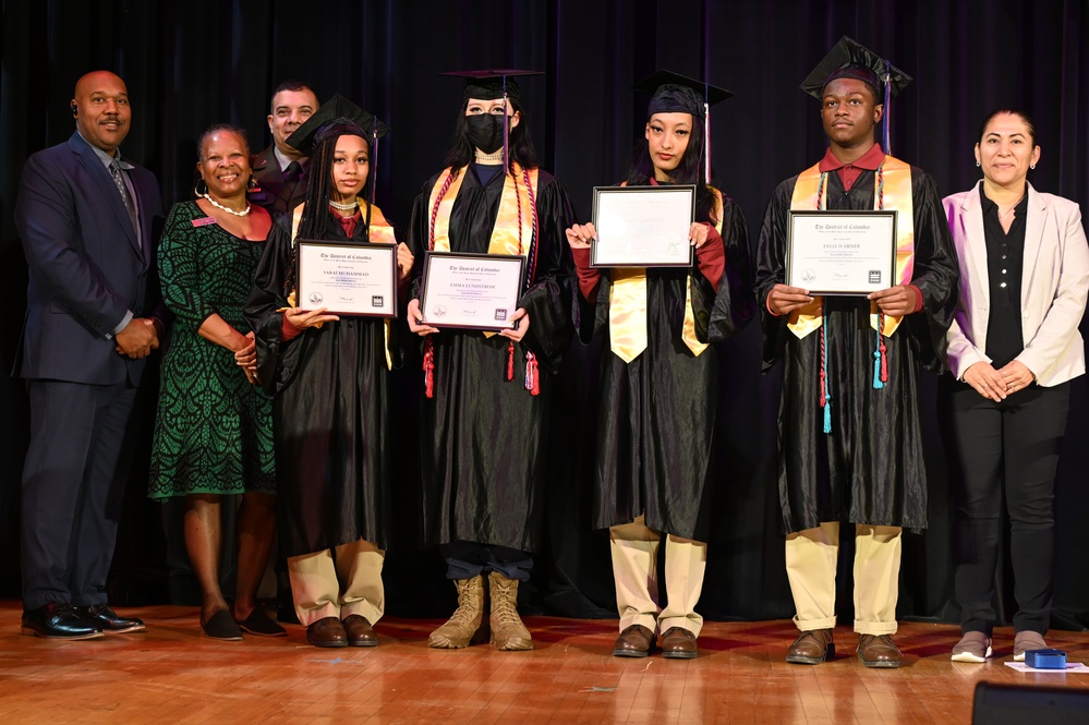 District of Columbia National Guard Capital Guardian Youth Challenge Academy Class 61 Residential Phase Commencement Ceremony