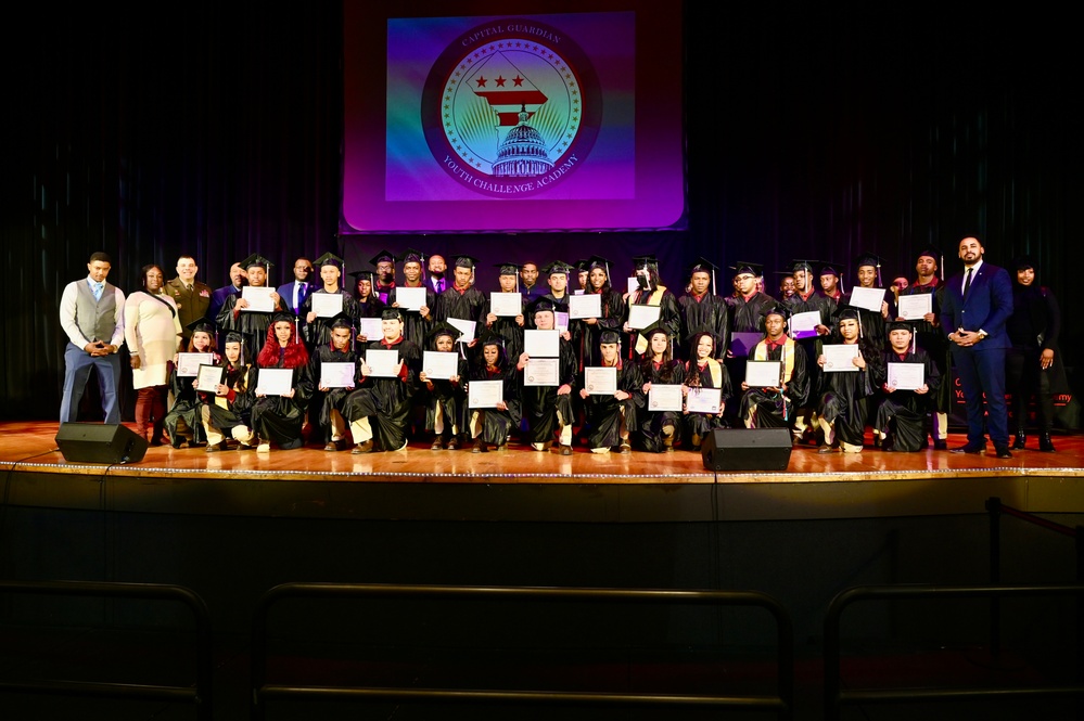 District of Columbia National Guard Capital Guardian Youth Challenge Academy Class 61 Residential Phase Commencement Ceremony