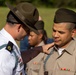 Infantry Turning Blue Ceremony