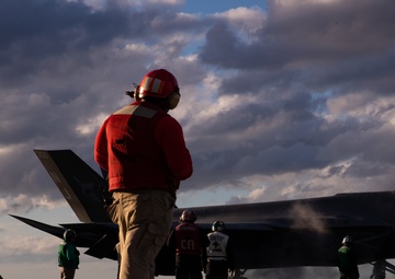 The Golden Hour: Launching Aircrafts at Sunset