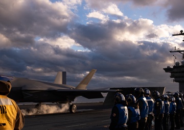 The Golden Hour: Launching Aircrafts at Sunset