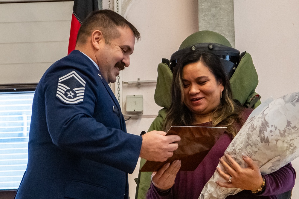 Spangdahlem dedicates EOD facility to fallen Airman