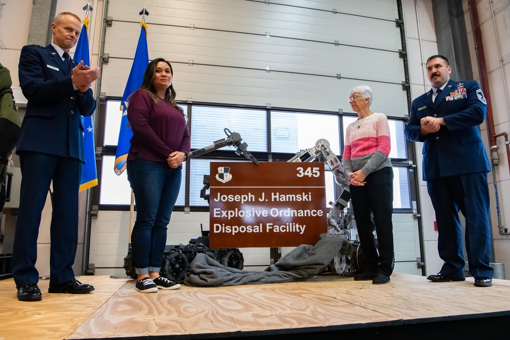 Spangdahlem dedicates EOD facility to fallen Airman