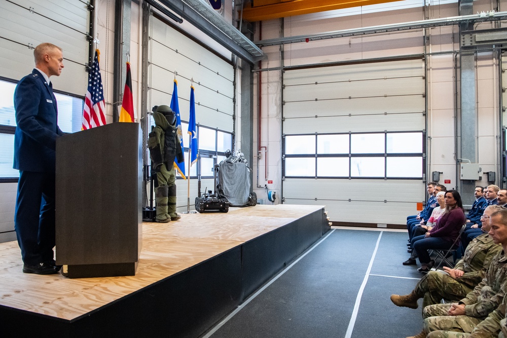 Spangdahlem dedicates EOD facility to fallen Airman