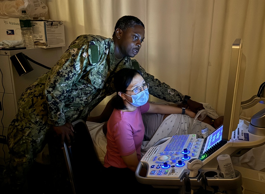 Pacific Partnership 2024-1: Echocardiogram Side-by-Side