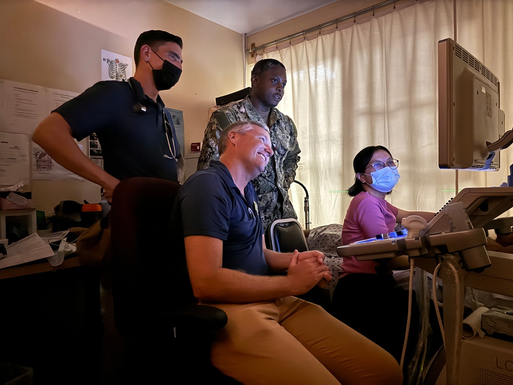 Pacific Partnership 2024-1: Echocardiogram Side-by-Side