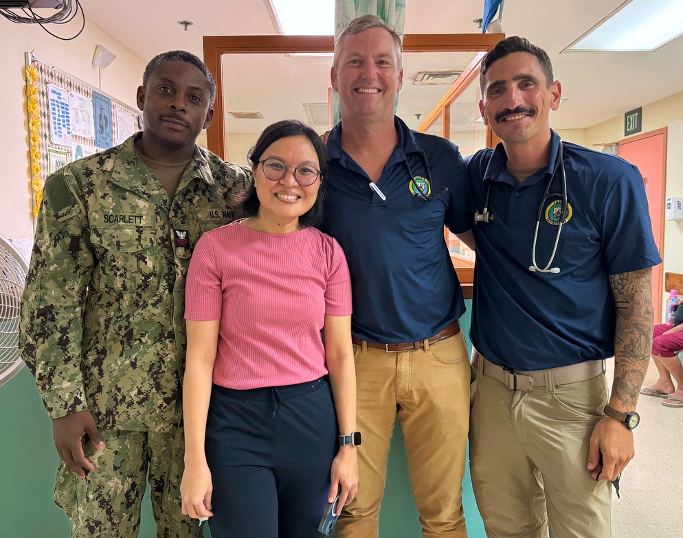 Pacific Partnership 2024-1: Echocardiogram Side-by-Side