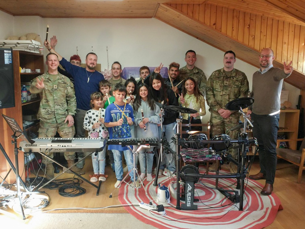Civil Affairs Brings Holiday Gifts to Slovak Orphanage