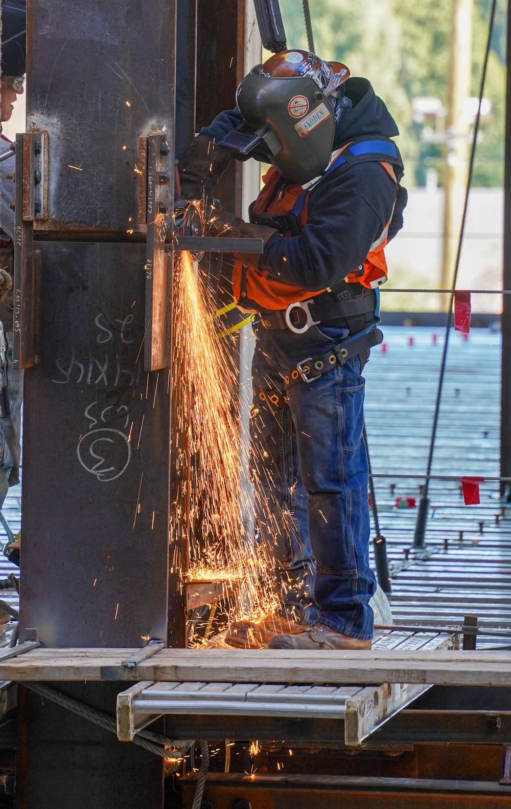 Construction continues at the Louisville VA Medical Center Dec. 13, 2023