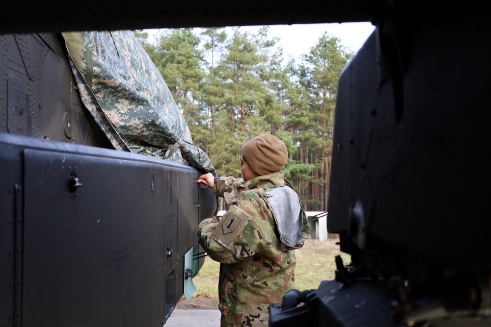 1-6 ACS, Task Force Saber Apache Maintenance