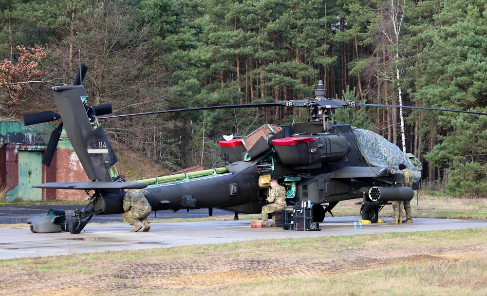 1-6 ACS, Task Force Saber Apache Maintenance