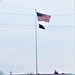 American Flag and Fort McCoy