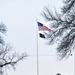 American Flag and Fort McCoy