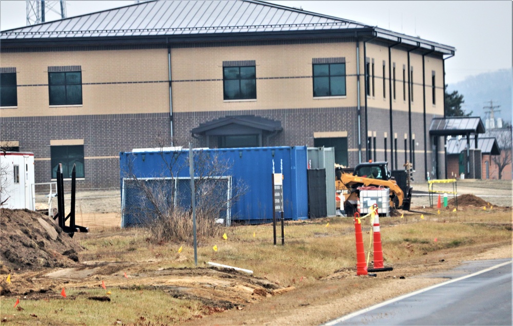 Fort McCoy’s brigade headquarters construction project reaches 96 percent complete as New Year 2024 begins; work continues