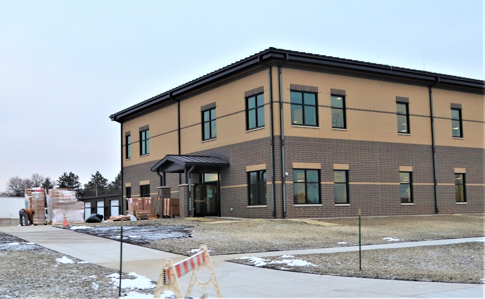 Fort McCoy’s brigade headquarters construction project reaches 96 percent complete as New Year 2024 begins; work continues