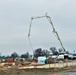 Building of third, four-story, 60,000-square-foot barracks at Fort McCoy continues as January 2024 begins