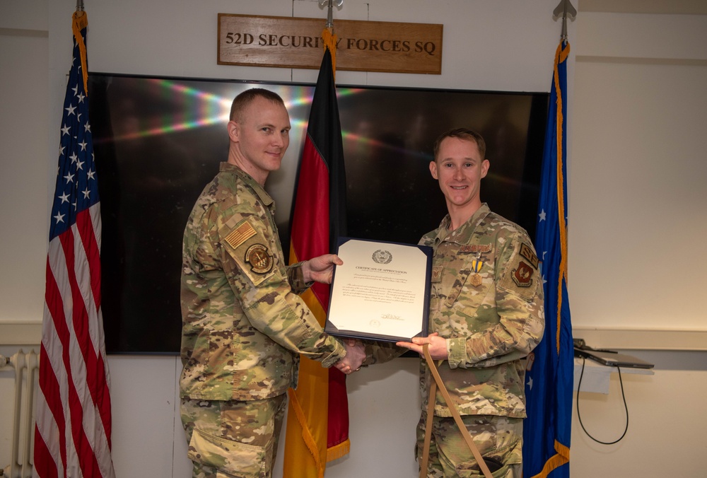 52 SFS MWD Retires from Active Service