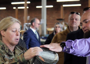 Senior Army logistician visits Sierra Army Depot