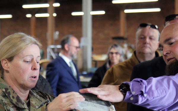 Senior Army logistician visits Sierra Army Depot