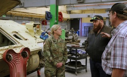 Senior Army logistician visits Sierra Army Depot