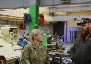 Senior Army logistician visits Sierra Army Depot