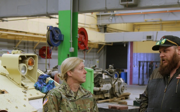 Senior Army logistician visits Sierra Army Depot