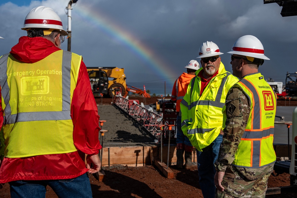 USACE making progress on temporary school