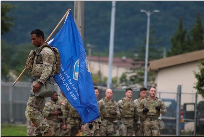 CSM Willie Woods Leads PT in Korea