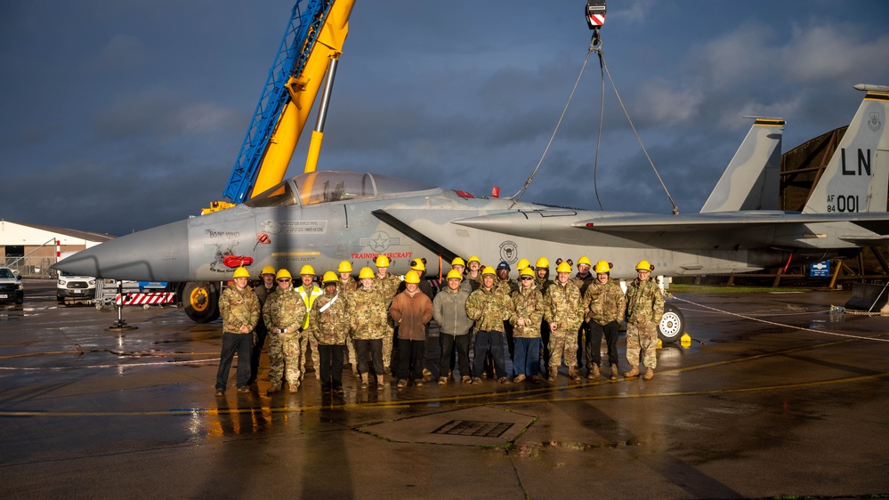 Crash and Recovery Exercise at RAF Lakenheath