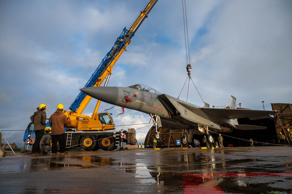 Crash and Recovery Exercise at RAF Lakenheath