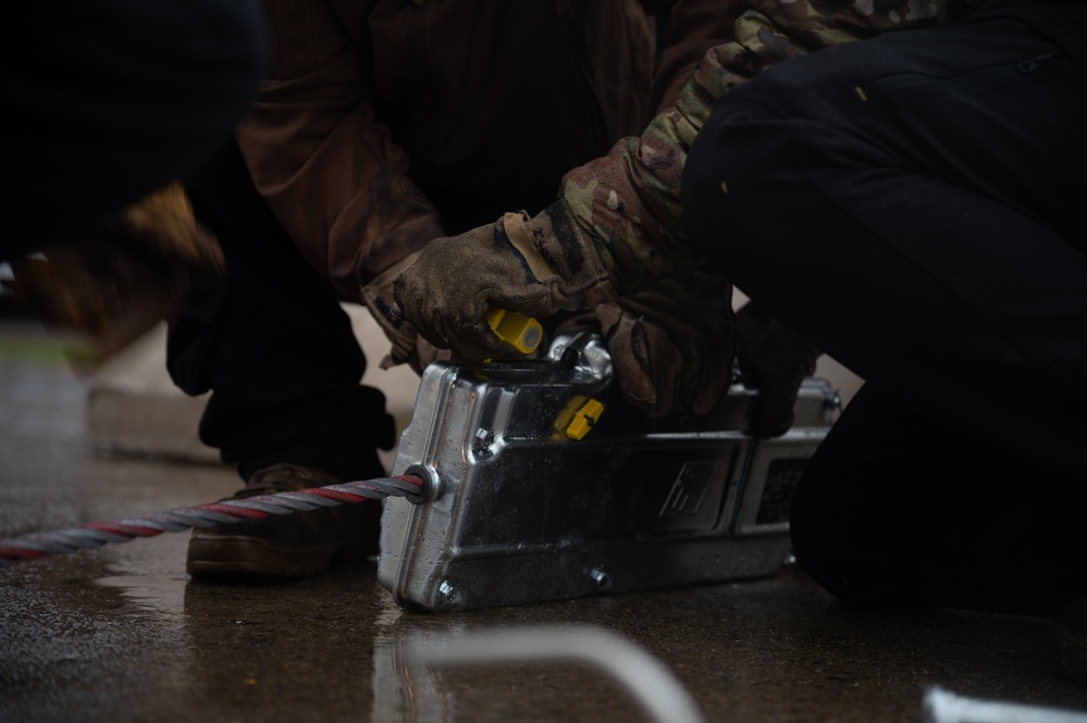 Crash and Recovery Exercise at RAF Lakenheath