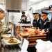 Fort Novosel leaders serve up food and fellowship for a DFAC Thanksgiving