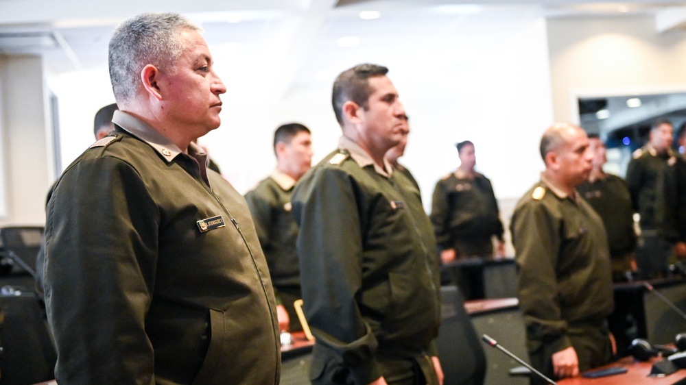 Peruvian Army Superior War College Visits the IADC