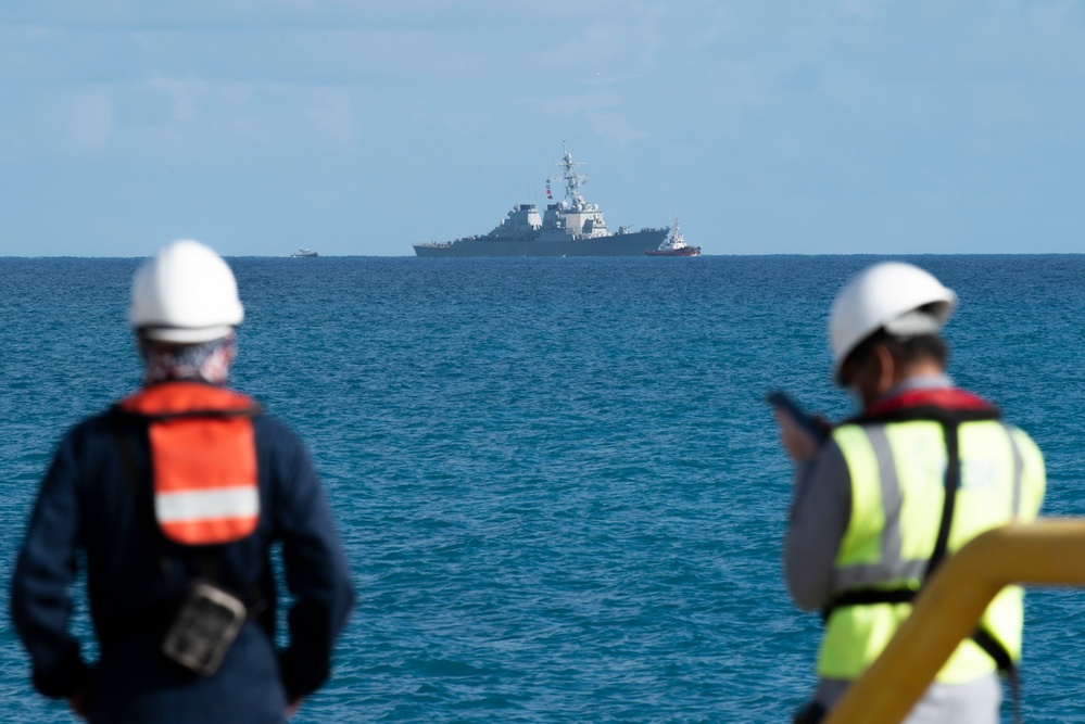 USS Stethem Arrives in Diego Garcia