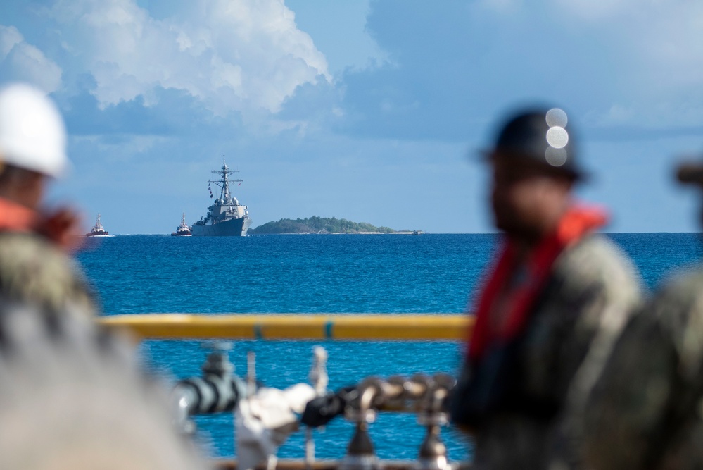 USS Stethem Arrives in Diego Garcia