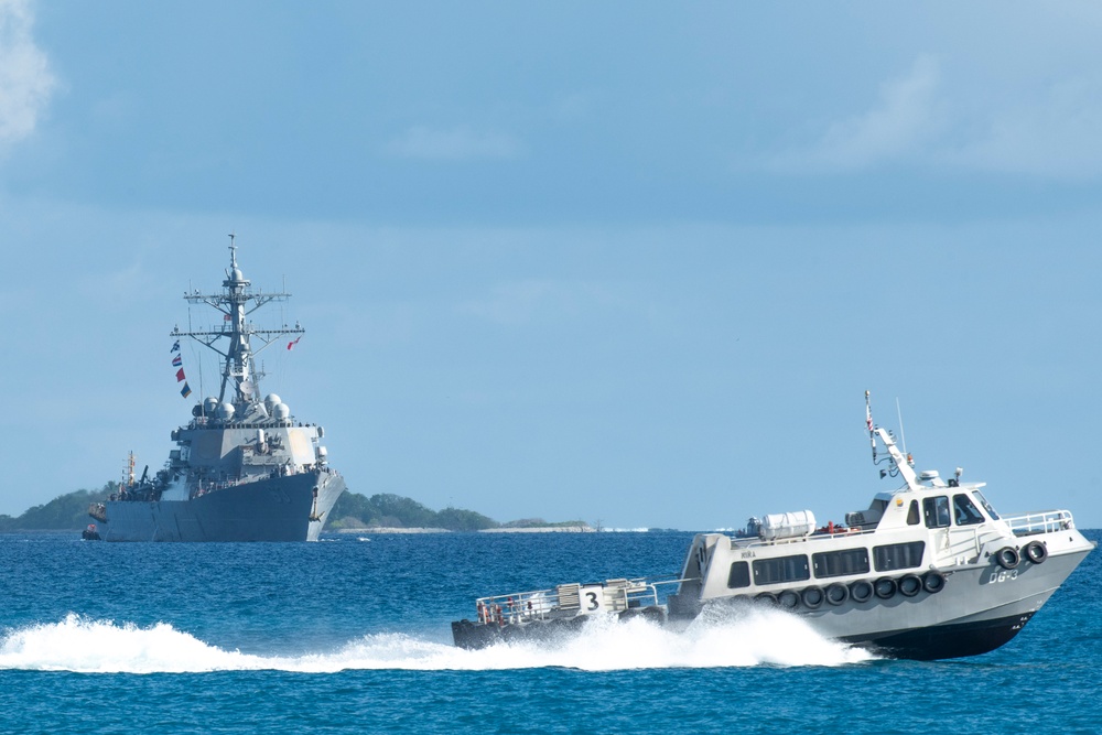 USS Stethem Arrives in Diego Garcia