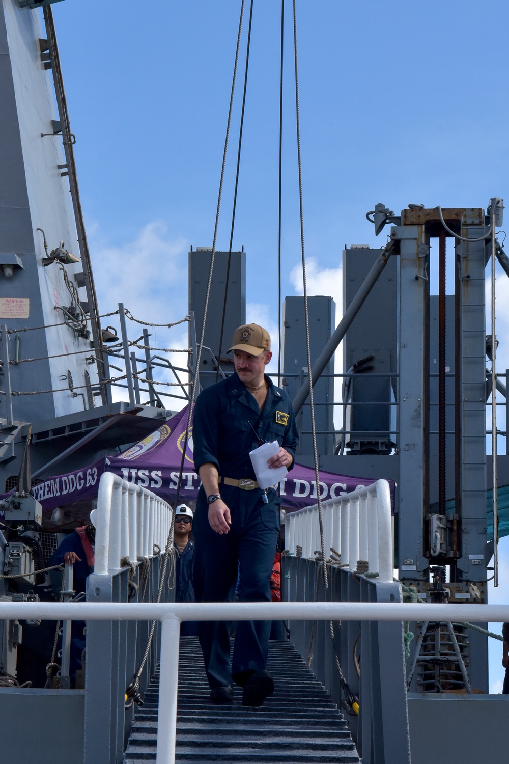 USS Stethem Arrives in Diego Garcia