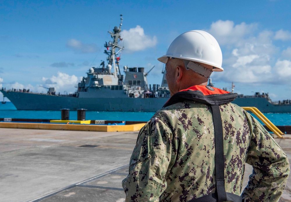 USS Stethem Arrives in Diego Garcia