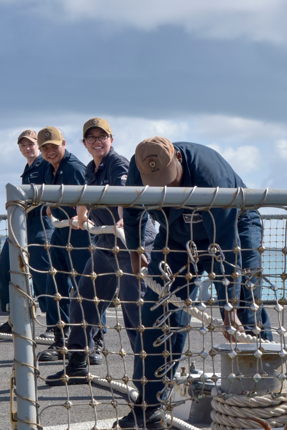 USS Stethem Arrives in Diego Garcia