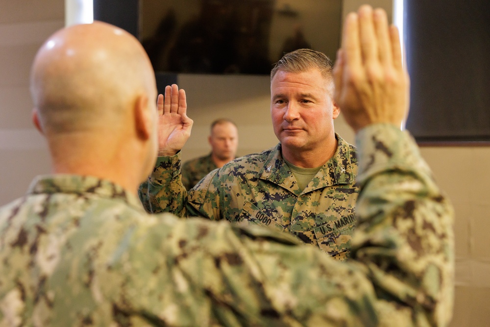 USFFC Deputy Commander Promotes MARFORCOM Deputy Commander