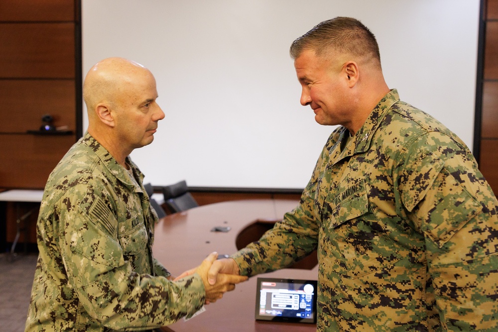 USFFC Deputy Commander Promotes MARFORCOM Deputy Commander