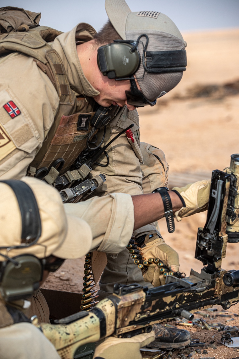 Coalition Forces Conduct Live Fire Exercise