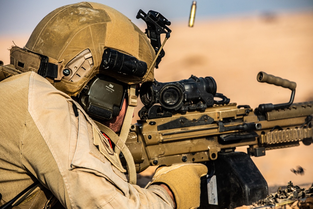 Coalition Forces Conduct Live Fire Exercise