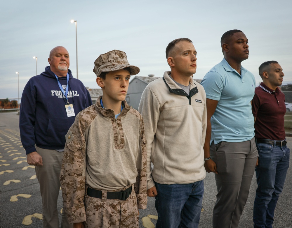 MCRDPI helps grant Trent's wish with Make-A-Wish