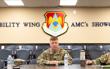375 AMW commander immersion tour of the 375th MSG