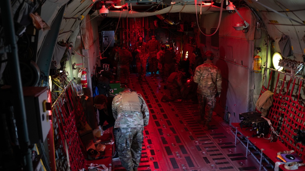 Students participate in CCAT training at the Air Force School of Aerospace Medicine (USAFSAM) at the 711 Human Performance Wing.